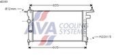 RADIATEUR  MOTEUR , TYPE (1.2 i) , MODELE SANS SYS