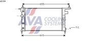 RADIATEUR  MOTEUR , TYPE (1.4 i - 16V) , MODELE SA