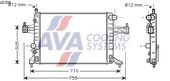 RADIATEUR  MOTEUR , TYPE (1.4 i - 16V) , MODELE SA