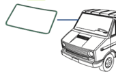 JOINT DE PARE-BRISE pour IVECO DAILY DE 01/1990 A 04/1996